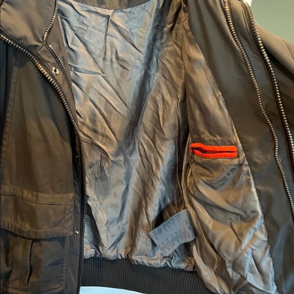 Andrew Marc Men's Black Bomber Jacket M - Picture 6 of 12